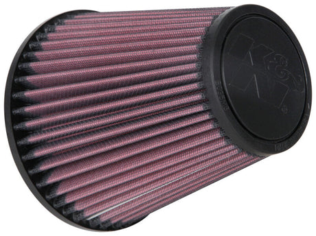 K&N Filter Universal Rubber Filter 3 1/2 inch 10 Degree Flange 5 3/4 inch OD 6 inch Height K&N Engineering Air Filters - Universal Fit  AXOPROS