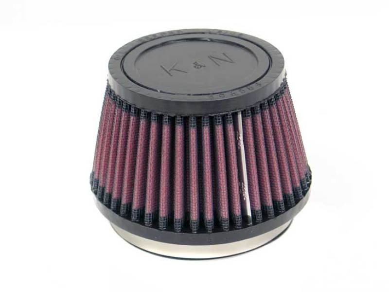 K&N Filter Universal Rubber Filter 3 1/2 inch Flange 4 5/8 inch Base 3 1/2 inch Top 3 inch Height K&N Engineering Air Filters - Universal Fit  AXOPROS