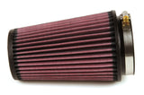 K&N Filter Universal Rubber Filter 3 1/2 inch Flange 4 5/8 inch Base 3 1/2 inch Top 7 inch Height K&N Engineering Air Filters - Universal Fit  AXOPROS