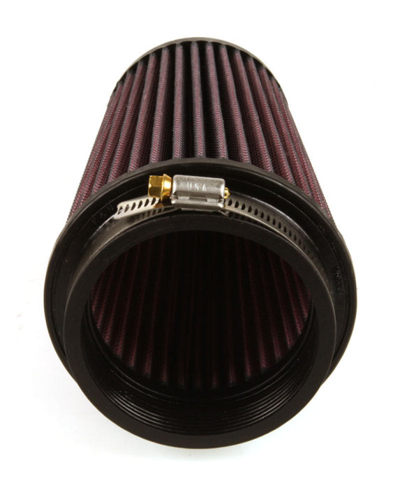K&N Filter Universal Rubber Filter 3 1/2 inch Flange 4 5/8 inch Base 3 1/2 inch Top 7 inch Height K&N Engineering Air Filters - Universal Fit  AXOPROS
