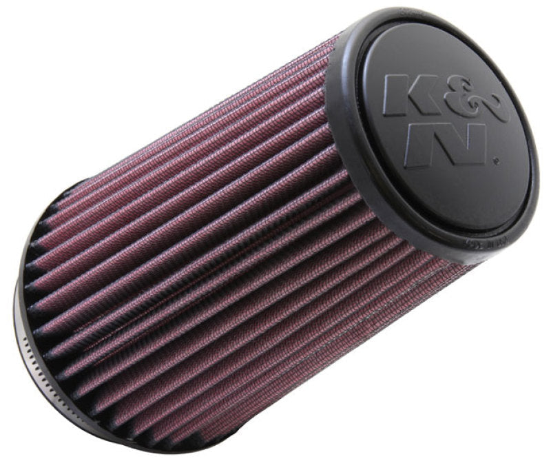 K&N Filter Universal Rubber Filter 3 1/2 inch Flange 4 5/8 inch Base 3 1/2 inch Top 7 inch Height K&N Engineering Air Filters - Universal Fit  AXOPROS