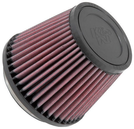K&N Filter Universal Rubber Filter 3 1/2 inch Flange 5 inch Base 3 1/2 inch Top 4 inch Height K&N Engineering Air Filters - Universal Fit  AXOPROS