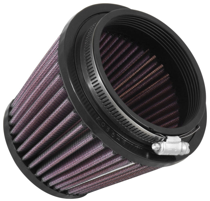 K&N Filter Universal Rubber Filter 3 1/2 inch Flange 5 inch Base 3 1/2 inch Top 4 inch Height K&N Engineering Air Filters - Universal Fit  AXOPROS