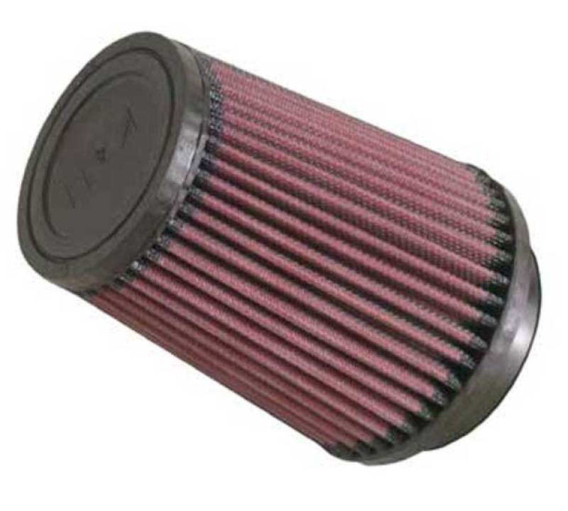 K&N Filter Universal Rubber Filter 3  Flange 4 1/2 Base inch 3 1/2 inch Top 5 3/4 inch Height K&N Engineering Air Filters - Universal Fit  AXOPROS