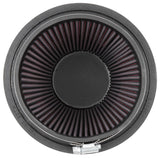K&N Filter Universal Rubber Filter 5 inch Flange 6 1/2 inch Base 4 3/8 inch Top 7 inch Height K&N Engineering Air Filters - Universal Fit  AXOPROS