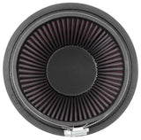 K&N Filter Universal Rubber Filter 5 inch Flange 6 1/2 inch Base 4 3/8 inch Top 7 inch Height K&N Engineering Air Filters - Universal Fit  AXOPROS