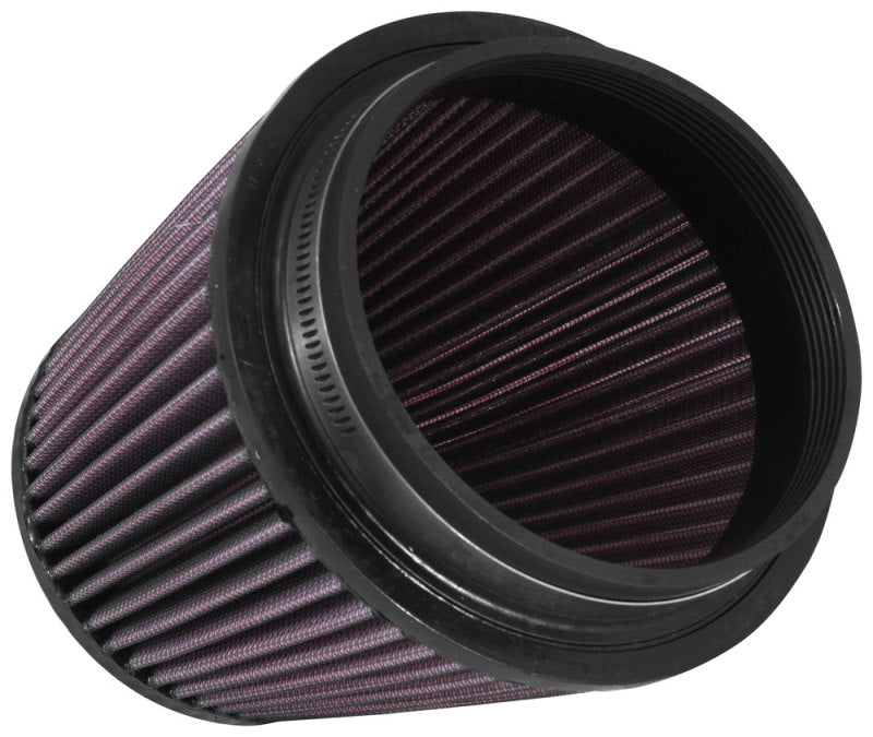 K&N Filter Universal Rubber Filter 5in Flange 6.5in Base 4.5in Top 5.5in Height K&N Engineering Air Filters - Universal Fit  AXOPROS