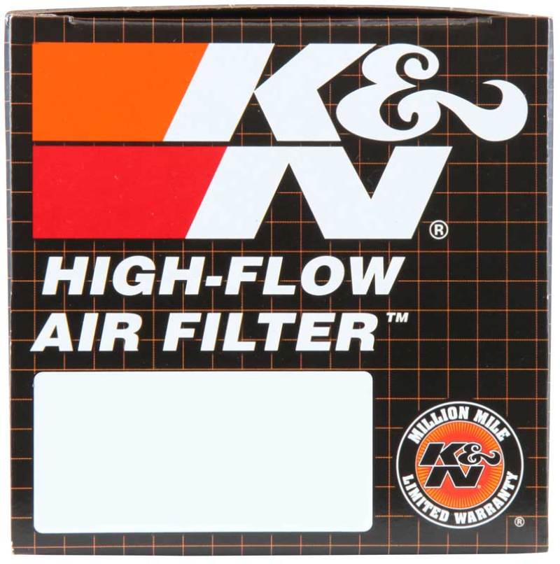 K&N Filter Universal Rubber Filter - Round Straight 3.5in Base OD x 3.5in Top OD x 5in H K&N Engineering Air Filters - Universal Fit  AXOPROS