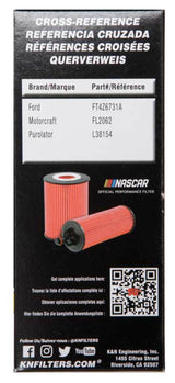 K&N Ford / Lincoln 1.938in OD x 5.5in H Oil Filter K&N Engineering Oil Filters  AXOPROS
