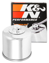 K&N Honda / Kawasaki / Arctic Cat / Suzuki / Triumph / Yamaha 2.688in OD x 2.969in H Oil Filter K&N Engineering Oil Filters  AXOPROS
