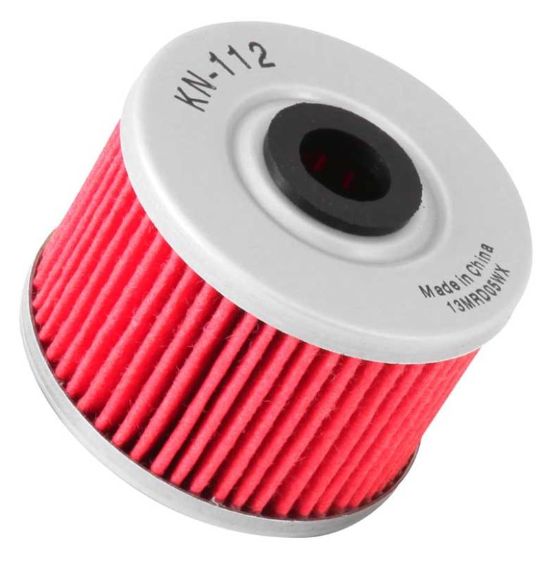 K&N Honda/Kawasaki/Polaris/Suzuki 1.969in OD x .469in ID x 1.438in H Oil Filter K&N Engineering Oil Filters  AXOPROS