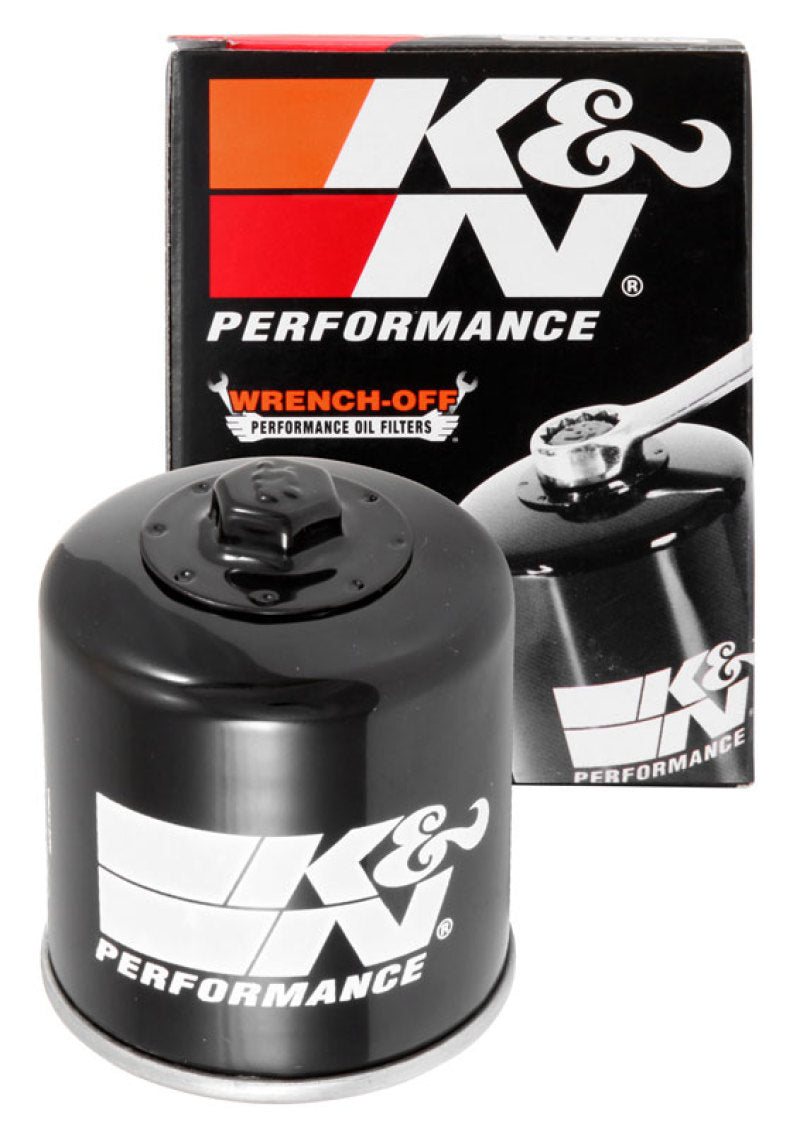 K&N Kawasaki 2.688in OD x 2.781in H Oil Filter K&N Engineering Oil Filters  AXOPROS