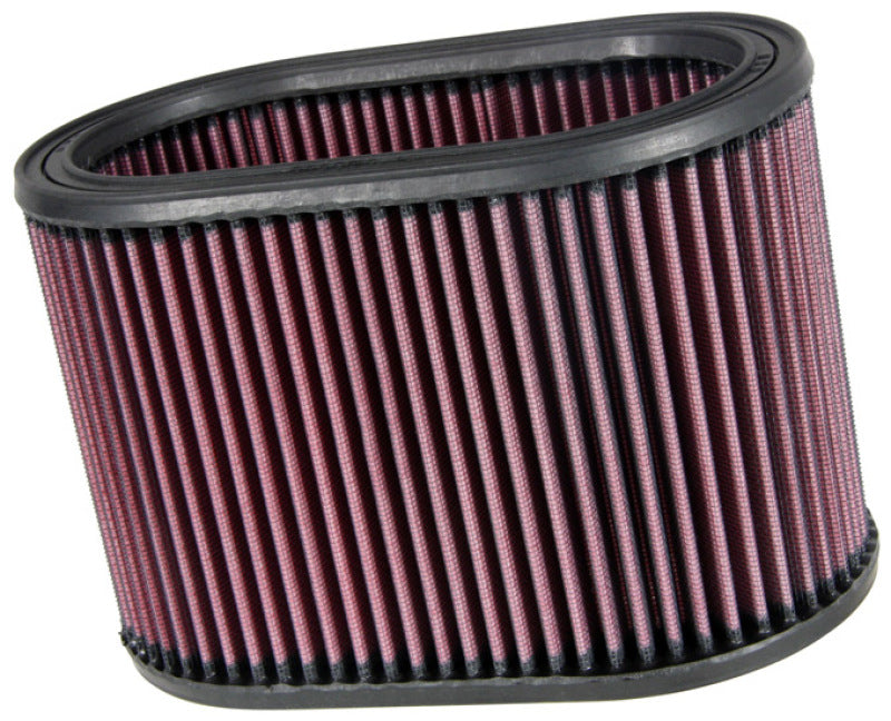 K&N Oval Air Filter - 8-7/8in L 5-1/4in W 6in H K&N Engineering Air Filters - Drop In  AXOPROS