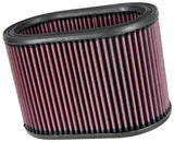 K&N Oval Air Filter - 8-7/8in L 5-1/4in W 6in H K&N Engineering Air Filters - Drop In  AXOPROS