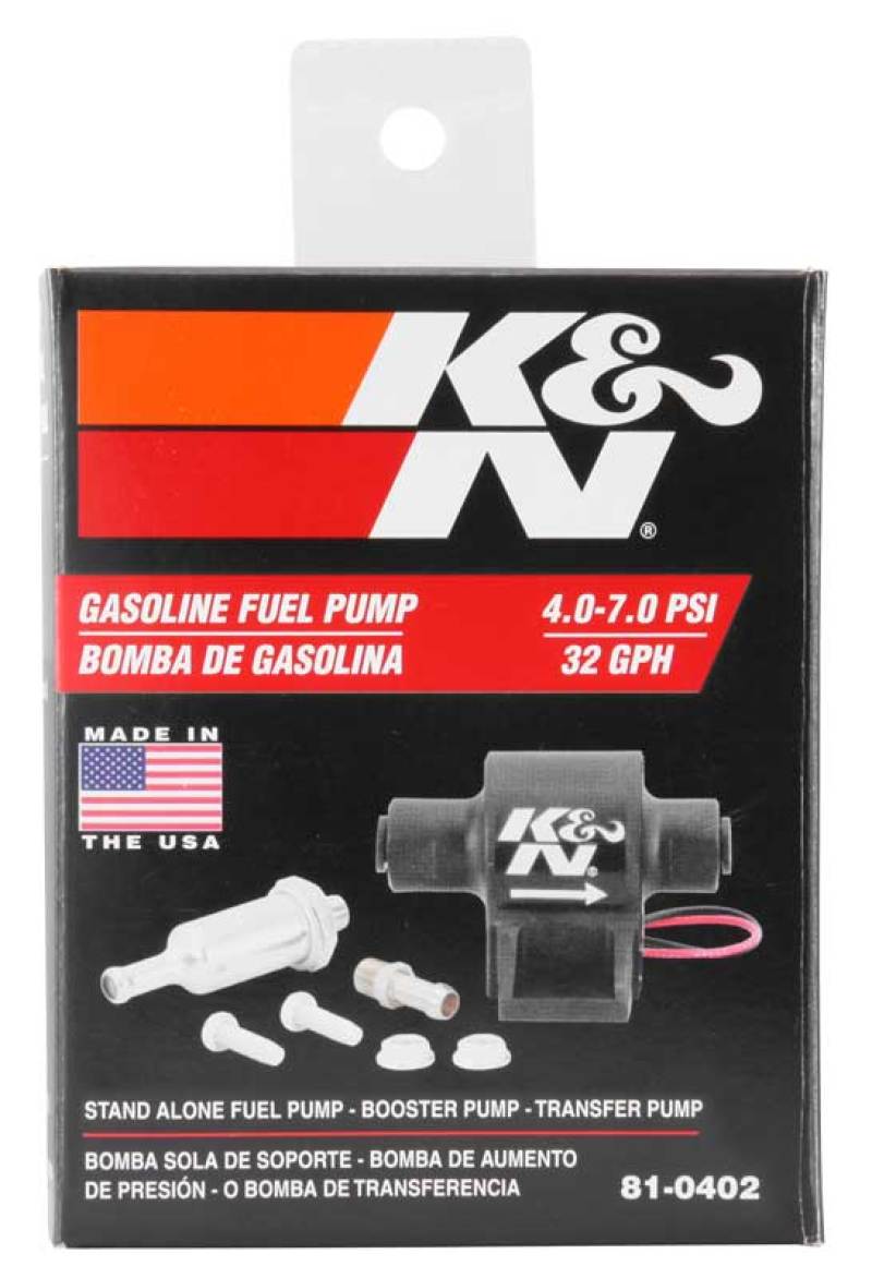 K&N Performance Electric Fuel Pump 4-7 PSI K&N Engineering Fuel Pumps  AXOPROS