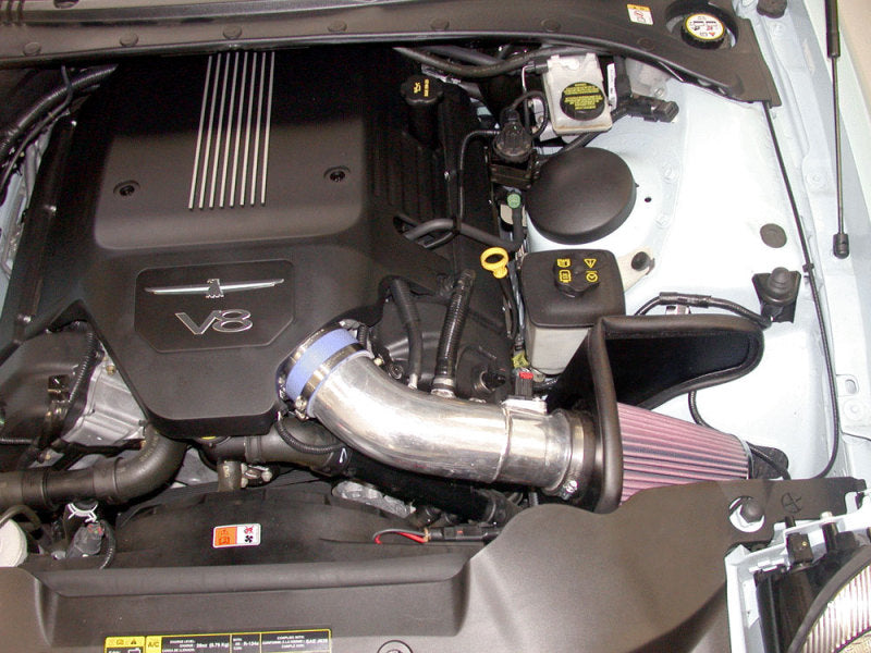 K&N Performance Intake Kit TYPHOON; FORD T-BIRD, 3.9L (CA), 03-04; POLISH K&N Engineering Cold Air Intakes  AXOPROS