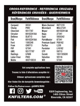 K&N Performance Oil Filter - 14-18 Fiat 500L 1.4L L4 Gas K&N Engineering Oil Filters  AXOPROS