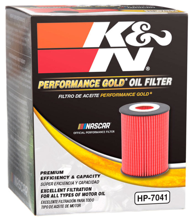 K&N Performance Oil Filter - 14-18 Fiat 500L 1.4L L4 Gas K&N Engineering Oil Filters  AXOPROS