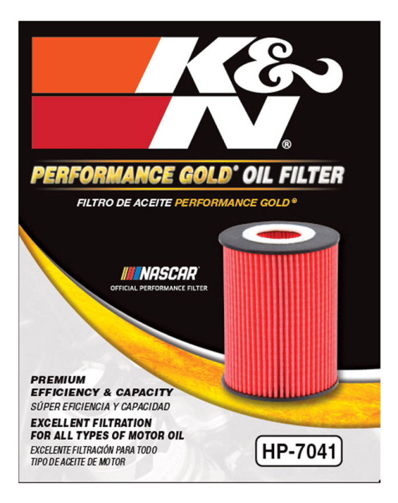 K&N Performance Oil Filter - 14-18 Fiat 500L 1.4L L4 Gas K&N Engineering Oil Filters  AXOPROS