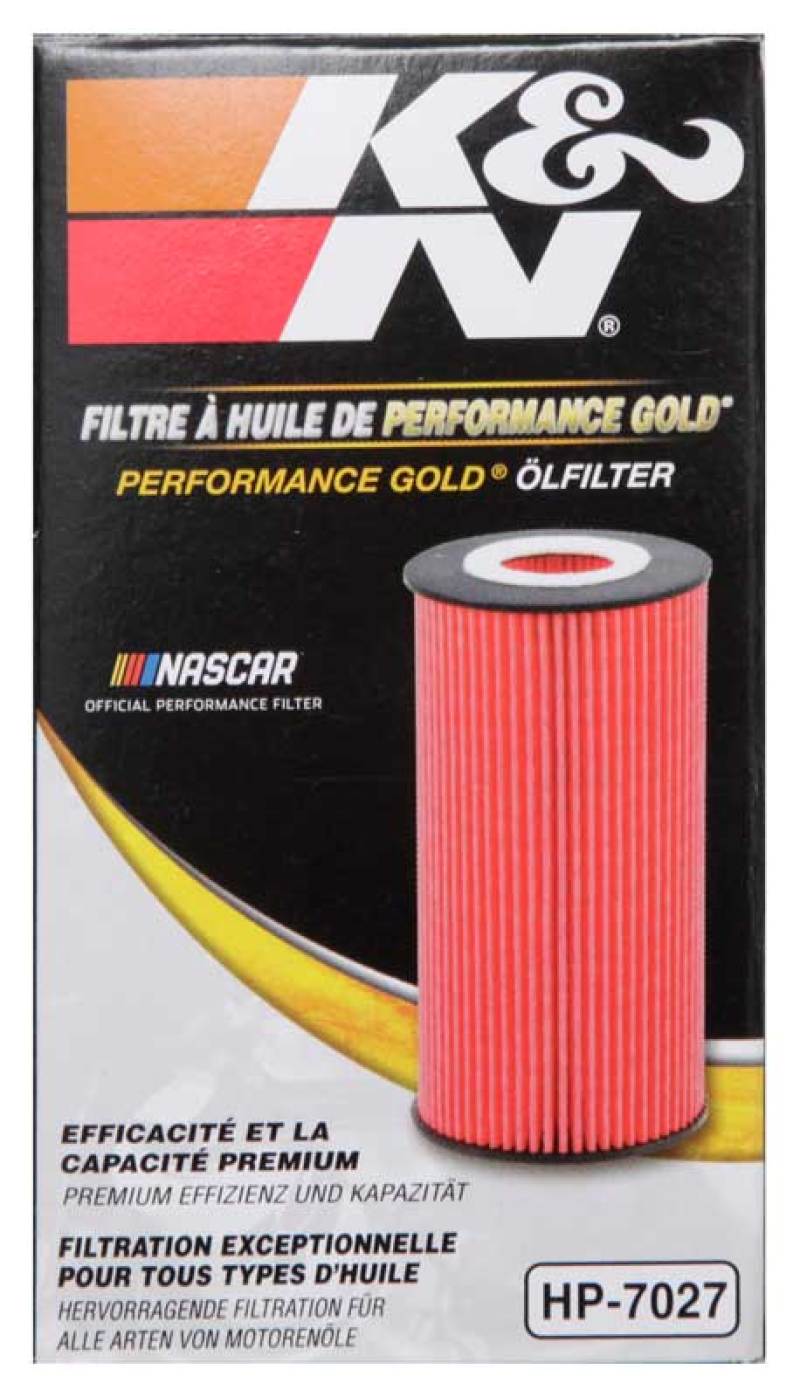 K&N Performance Oil Filter for 09-19 GM 1.4L / 1.6L / 1.8L w/ Hengst Filter Housing K&N Engineering Oil Filters  AXOPROS