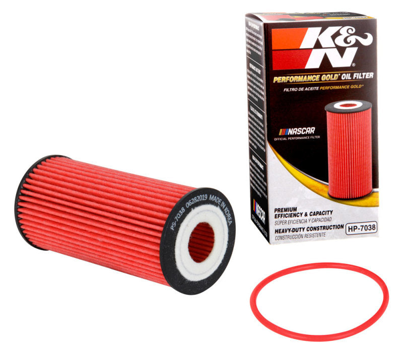 K&N Performance Oil Filter for 2019 Audi A3 2.0L K&N Engineering Oil Filters  AXOPROS