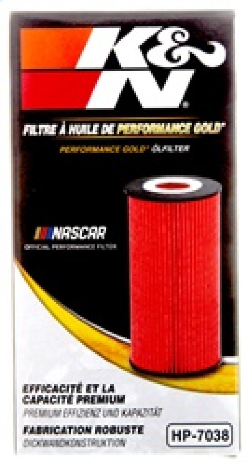K&N Performance Oil Filter for 2019 Audi A3 2.0L K&N Engineering Oil Filters  AXOPROS