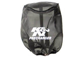 K&N Precharger Tapered Air Filter Wrap Black 6in Height / 6in Diameter K&N Engineering Pre-Filters  AXOPROS