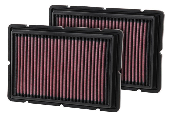 K&N Replacement Air Filter 05-09 Ferrari F360 11.125in O/S Length x 7.625 O/S Width x 1.313in H K&N Engineering Air Filters - Drop In  AXOPROS