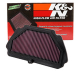 K&N Replacement Air Filter 09-12 Kawasaki ZX6R Ninja 600 / 09-10 ZX6R Ninja Monster Energy 600 K&N Engineering Air Filters - Direct Fit  AXOPROS