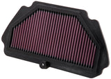 K&N Replacement Air Filter 09-12 Kawasaki ZX6R Ninja 600 / 09-10 ZX6R Ninja Monster Energy 600 K&N Engineering Air Filters - Direct Fit  AXOPROS