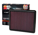 K&N Replacement Air Filter 10-12 Hyundai Santa Fe/Kia Sorrento / 11-12 Hyundai Sonata/Kia Optima K&N Engineering Air Filters - Drop In  AXOPROS