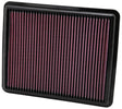 K&N Replacement Air Filter 10-12 Hyundai Santa Fe/Kia Sorrento / 11-12 Hyundai Sonata/Kia Optima K&N Engineering Air Filters - Drop In  AXOPROS