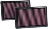 K&N Replacement Air Filter 10-12 Jaguar XK/XKR 5.0L V8 K&N Engineering Air Filters - Drop In  AXOPROS