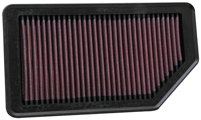 K&N Replacement Air Filter 10.625in O/S Length x 5.75in O/S Width x 1in Height K&N Engineering Air Filters - Drop In  AXOPROS