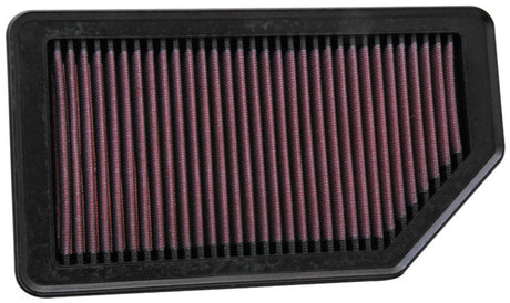 K&N Replacement Air Filter 10.625in O/S Length x 5.75in O/S Width x 1in Height K&N Engineering Air Filters - Drop In  AXOPROS