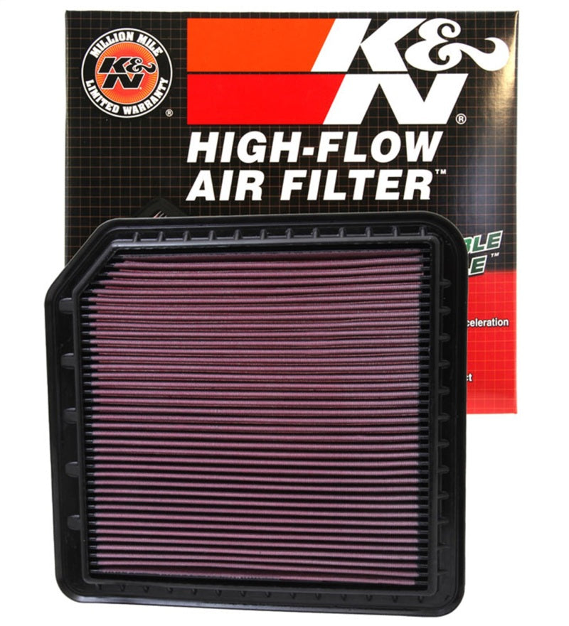 K&N Replacement Air FIlter 11 Infiniti QX56 5.6L V8 K&N Engineering Air Filters - Drop In  AXOPROS
