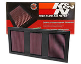 K&N Replacement Air Filter 11 Mercedes Benz C350/CLS350/E300/GLK350/ML350/S350 / 11-12 E350/SLK350 K&N Engineering Air Filters - Drop In  AXOPROS