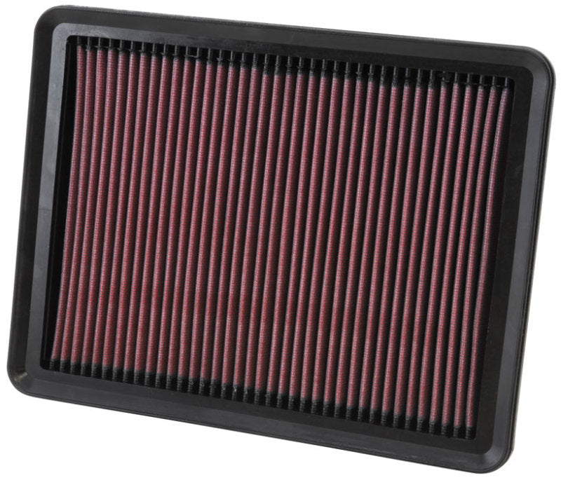 K&N Replacement Air Filter 11.75in O/S Length x 9in O/S Width x 1.188in H for 13 Hyundai Santa Fe K&N Engineering Air Filters - Drop In  AXOPROS