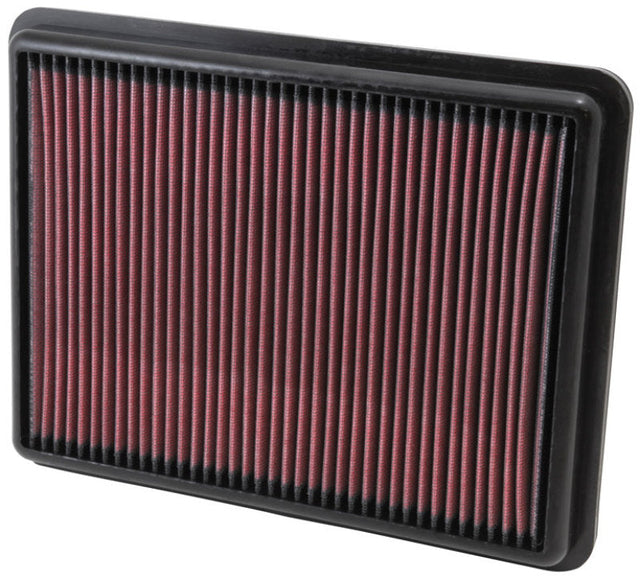 K&N Replacement Air Filter 11.75in O/S Length x 9in O/S Width x 1.188in H for 13 Hyundai Santa Fe K&N Engineering Air Filters - Drop In  AXOPROS