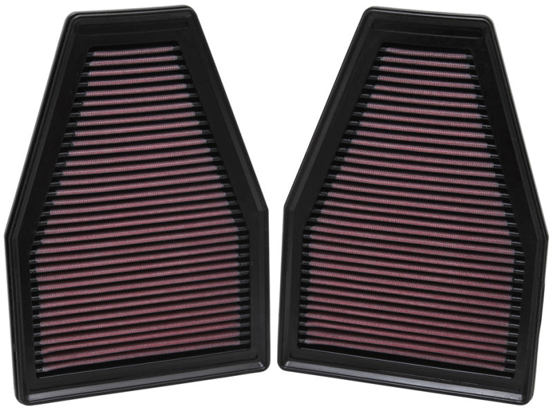 K&N Replacement Air Filter 12-13 Porsche 911 3.4L / 12 911 3.8L / 13 911 3.6L / 13 911 Carrera 3.8L K&N Engineering Air Filters - Drop In  AXOPROS