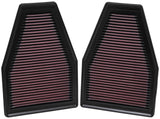 K&N Replacement Air Filter 12-13 Porsche 911 3.4L / 12 911 3.8L / 13 911 3.6L / 13 911 Carrera 3.8L K&N Engineering Air Filters - Drop In  AXOPROS