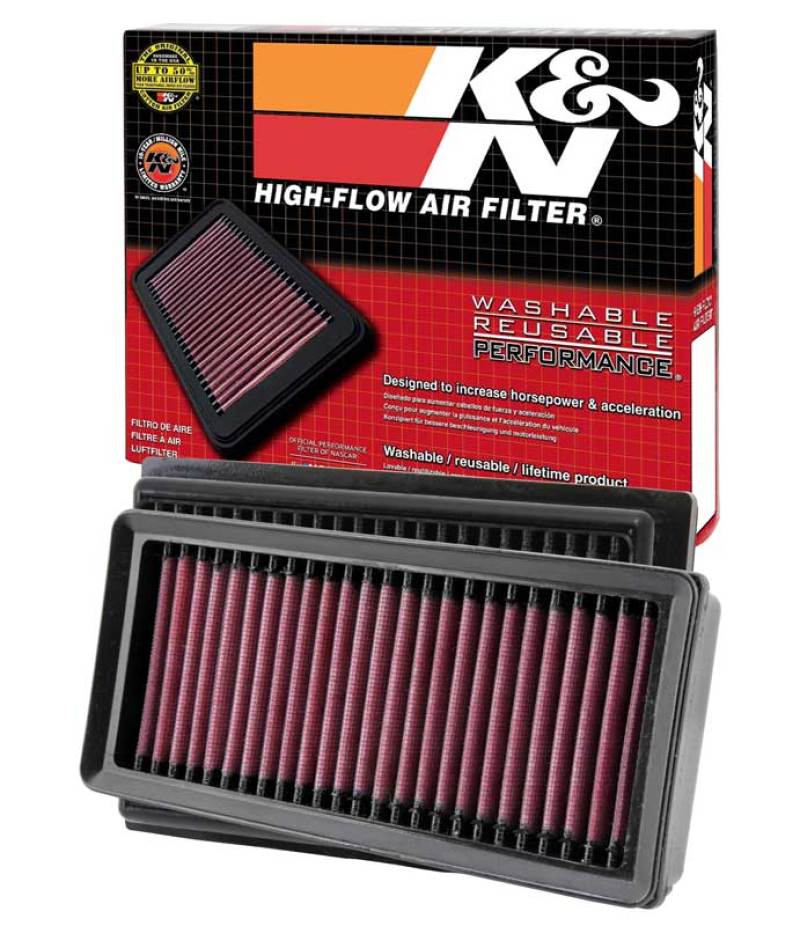 K&N Replacement Air Filter 12-13 Toyota Prius C 1.5L L4 F/I K&N Engineering Air Filters - Drop In  AXOPROS