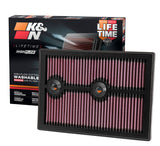 K&N Replacement Air FIlter 12 -13 VW Golf VII 1.2L/1.4L / 12-13 Polo GT 1.4L / 13 Audi A3 1.4L K&N Engineering Air Filters - Drop In  AXOPROS