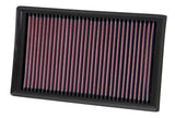 K&N Replacement Air FIlter 12-13 VW Golf VII 1.6L/2.0L DSL / 13 Audi A3 1.6L/2.0L DSL/13 A3 1.8L F/I K&N Engineering Air Filters - Drop In  AXOPROS