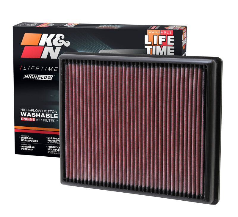 K&N Replacement Air FIlter 12 BMW 335i / 12-13 BMW M135I (F30) K&N Engineering Air Filters - Drop In  AXOPROS