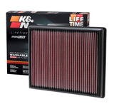 K&N Replacement Air FIlter 12 BMW 335i / 12-13 BMW M135I (F30) K&N Engineering Air Filters - Drop In  AXOPROS