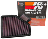 K&N Replacement Air Filter 15-16 BMW 330I 2.0L K&N Engineering Air Filters - Drop In  AXOPROS