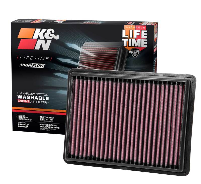 K&N Replacement Air Filter 2018 Chevrolet Equinox / 2018 GMC Terrain 1.5L/1.6L/2.0L K&N Engineering Air Filters - Drop In  AXOPROS