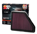 K&N Replacement Air Filter CHEVROLET EQUINOX 2.4L L4 & 3.0L V6; 2010 K&N Engineering Air Filters - Drop In  AXOPROS