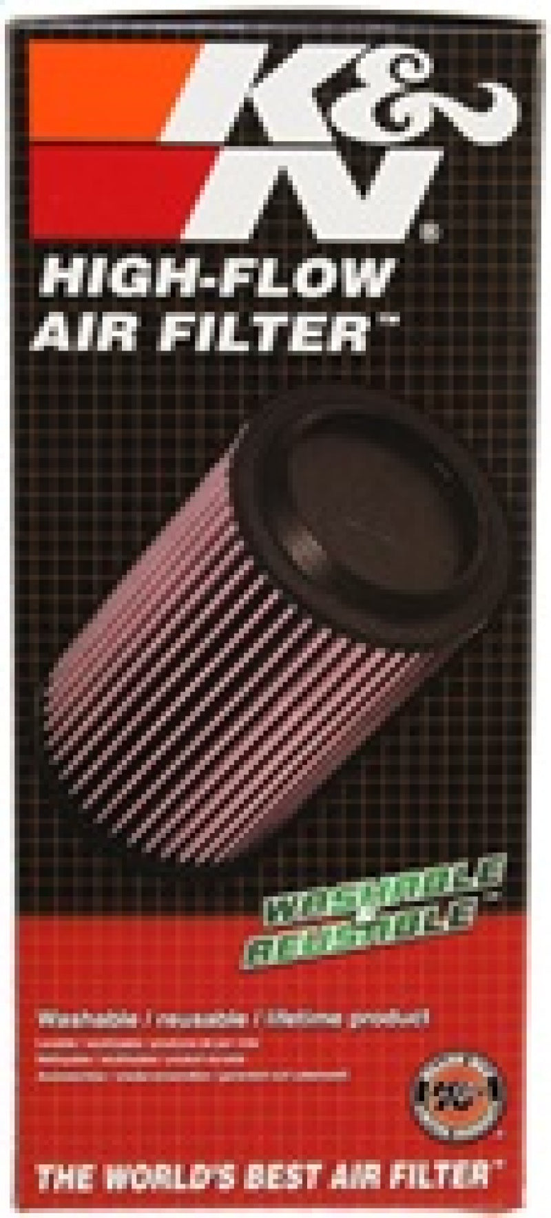 K&N Replacement Air Filter CHEVROLET EXPRESS 4.3L-V6, 5.0L-V8, 5.7L-V8, 8.1L-V8; 2001 K&N Engineering Air Filters - Drop In  AXOPROS